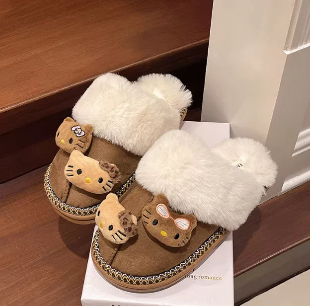 Fluffy Paws Pantoffels – Pure Knusheid voor Jouw Voeten!