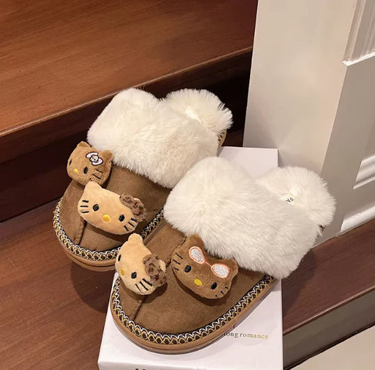 Fluffy Paws Pantoffels – Pure Knusheid voor Jouw Voeten!