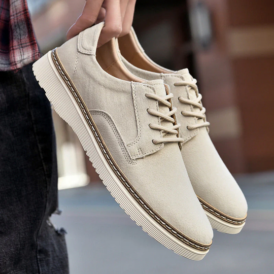 Berto – Leren Heren Sneakers met Vetersluiting | Stijlvol & Comfortabel