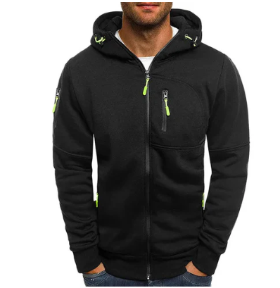 Fleece Jacket met Rits voor Heren | Ideaal voor Dagelijks Gebruik