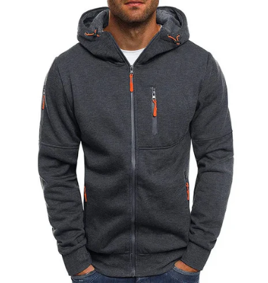 Fleece Jacket met Rits voor Heren | Ideaal voor Dagelijks Gebruik