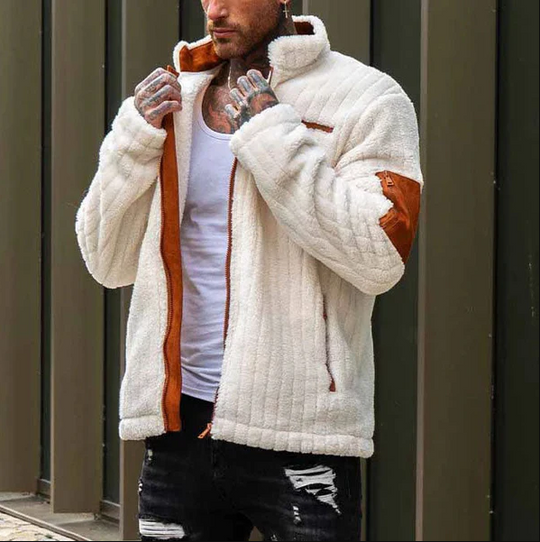 Lichte Herenjas met Rits | Ideaal voor Buitenactiviteiten