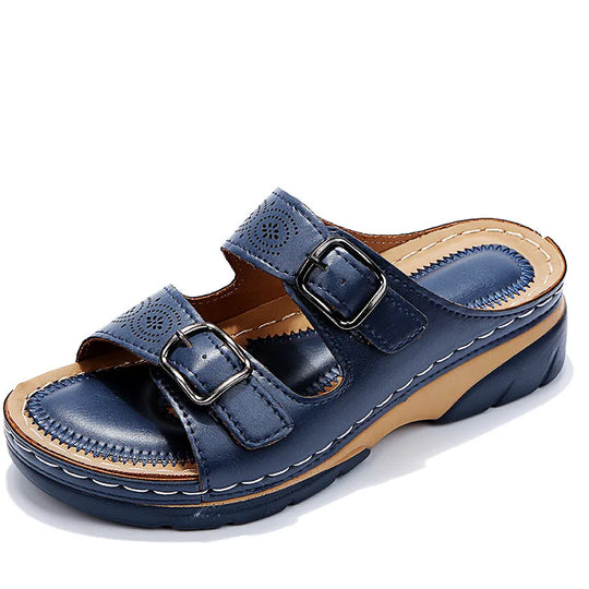 Dames orthopedische slippers met verstelbare banden