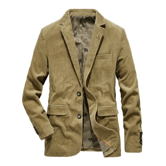 Austin | Cord-Blazer voor Heren – Klassieke Elegantie in Bruin