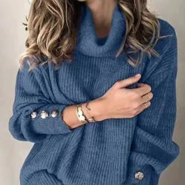 Noor™ | Casual Coltrui voor Vrouwen – Warm, Stijlvol & Tijdloos