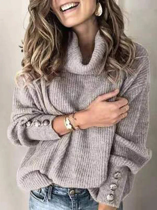 Noor™ | Casual Coltrui voor Vrouwen – Warm, Stijlvol & Tijdloos