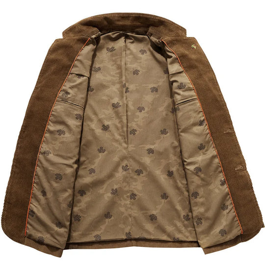 Austin | Cord-Blazer voor Heren – Klassieke Elegantie in Bruin
