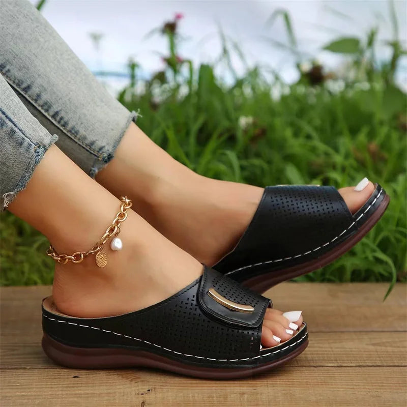 Dames Orthopedische Sandalen met Perforatie