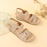 Dames Ortopedische Sandalen op een Wedge met Verstelbare Bandjes