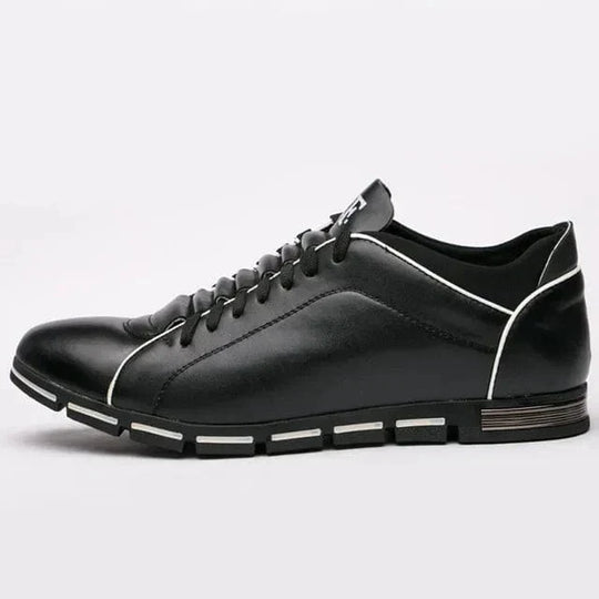 Heren Casual Veterschoenen met Contrasterende Zolenontwerp