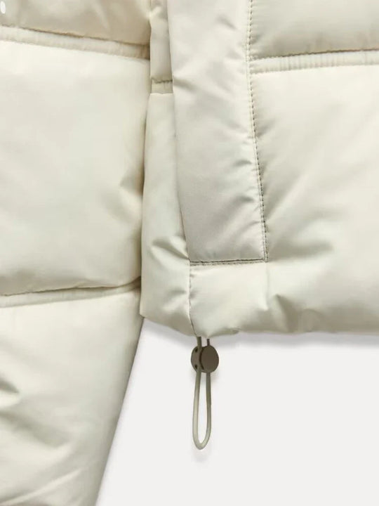 Dames Casual Gewatteerde Pufferjas met Capuchon | Lichtgewicht Gequilte Winterjas