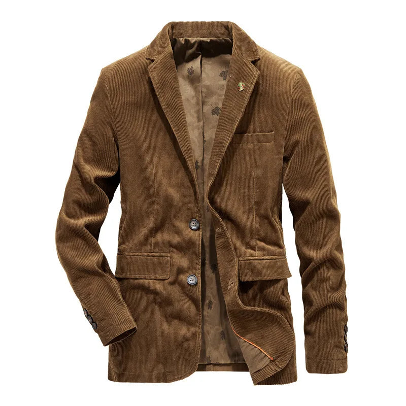 Austin | Cord-Blazer voor Heren – Klassieke Elegantie in Bruin