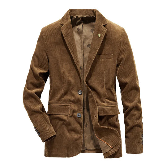 Austin | Cord-Blazer voor Heren – Klassieke Elegantie in Bruin