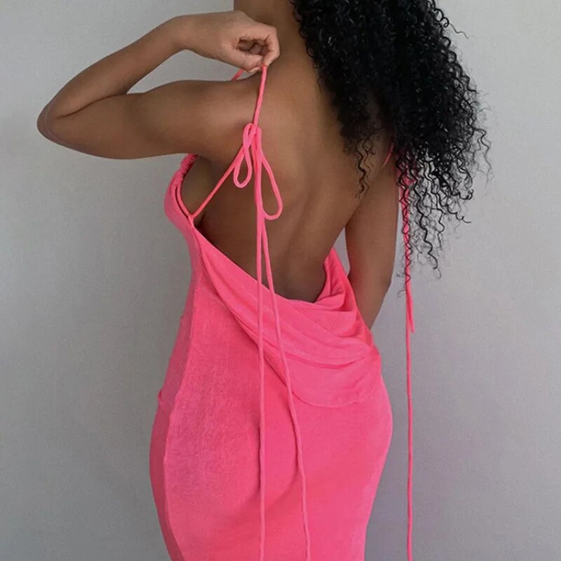 Isabella Backless Avondjurk