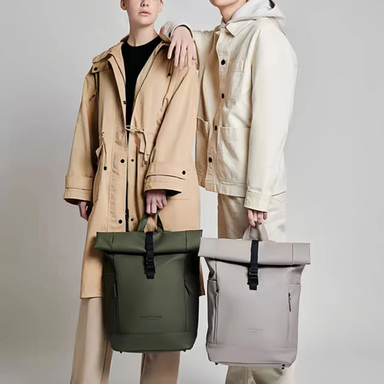 Unisex 16 inch Laptop Rugzak – Uitbreidbare Duffel Rugtas met Ademend Rugpaneel – Schooltas, Werktas en Reistas.