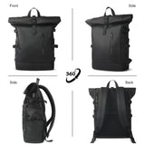 HK Waterdichte Reistas met USB – Uitbreidbare Rugzak – 15.6 inch Laptop Rugtas voor Reizen, Fietsen en Outdoor