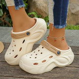 Dames Sandalen Klompen met Perforatie