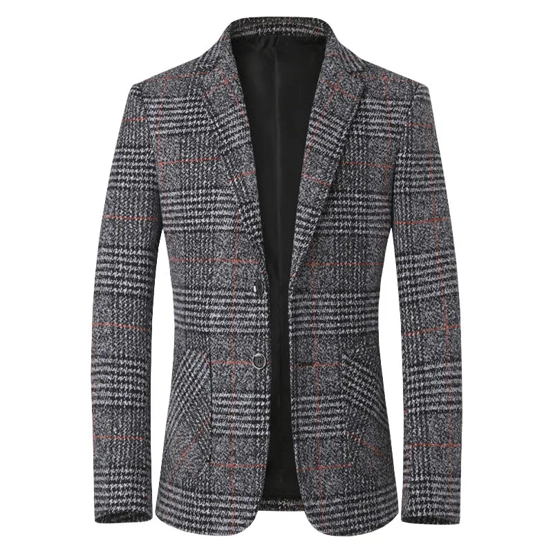 Valentino | Elegante Tweed-Blazer voor Heren