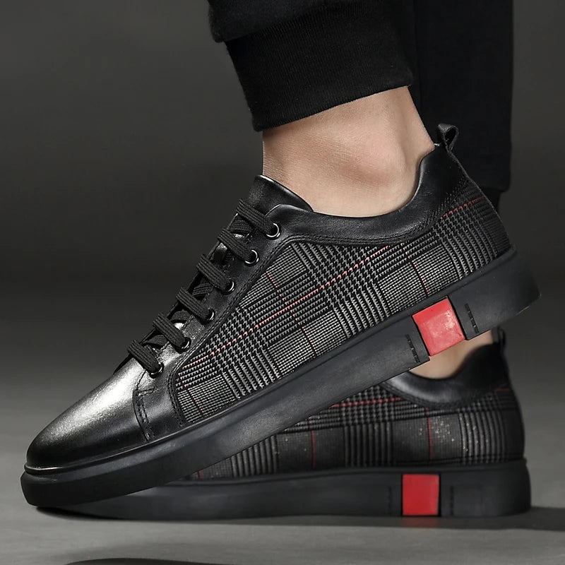 Tijdloze Italiaanse Sneakers voor Mannen