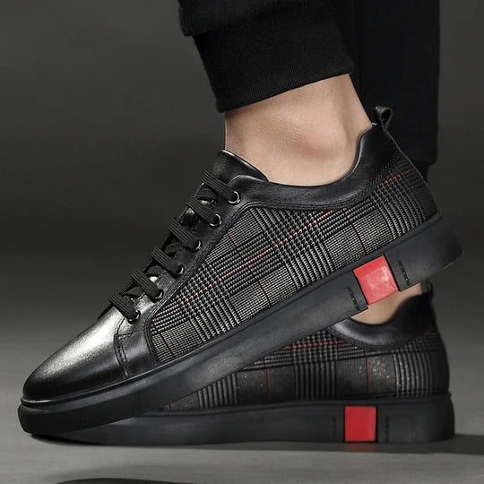 Tijdloze Italiaanse Sneakers voor Mannen