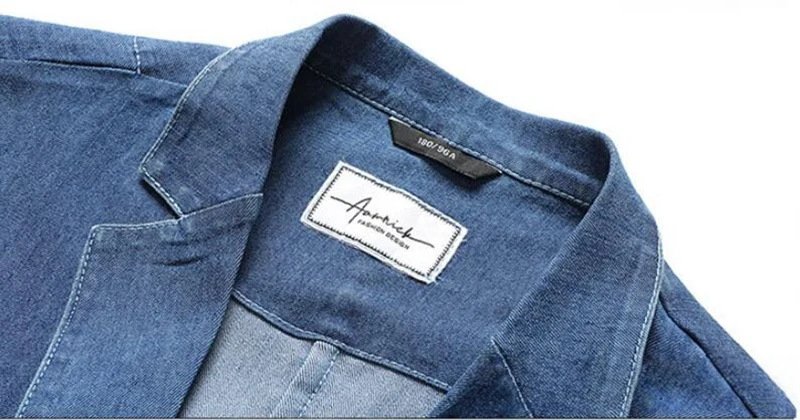 Francesco | Moderne Denim-Blazer voor Heren