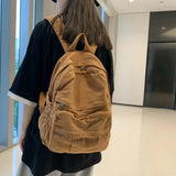 Meisjes Stoffen Schooltas | Vintage Canvas Rugzak | College Student Laptop Rugzak voor Vrouwen