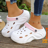 Dames Sandalen Klompen met Perforatie