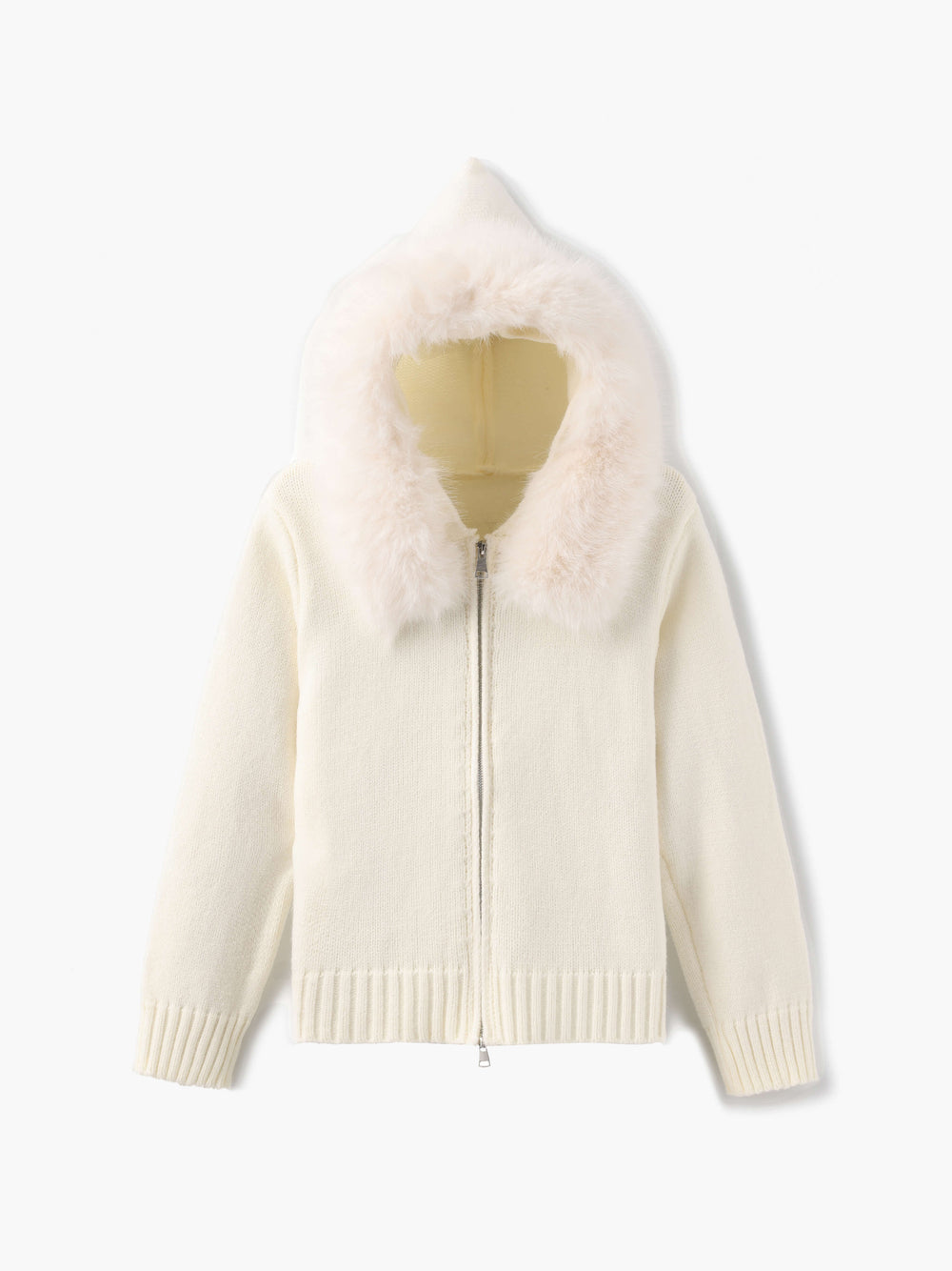 Dames Nepbont Jas | Omgeslagen Kraag | Herfst & Winter | Elegante Bovenkleding
