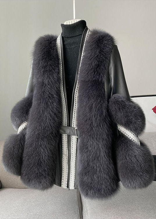 Dames Winter Bontjas | Lange Witte Jas met Gequilt Design