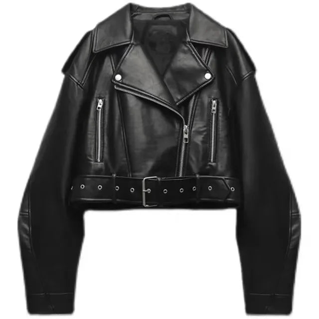 Heidi-Mode | Moderne Korte Bikerjacke | Stijlvol en Veelzijdig