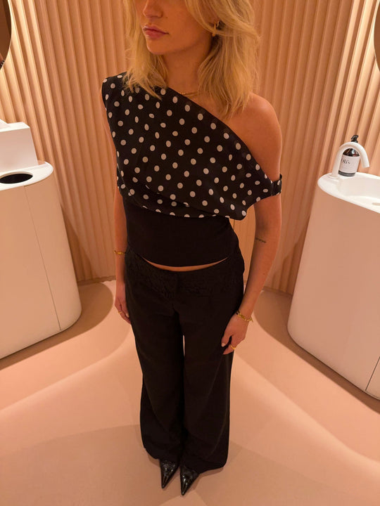 Lina - Polka Dotted Top