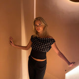 Lina - Polka Dotted Top