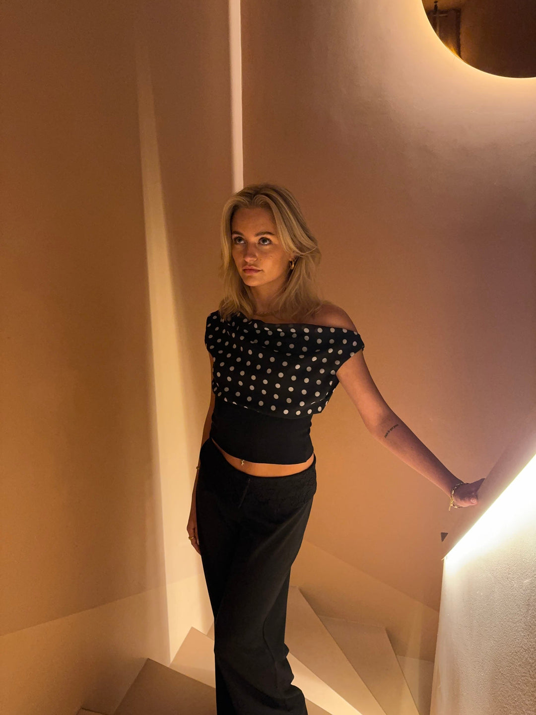 Lina - Polka Dotted Top