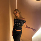 Lina - Polka Dotted Top