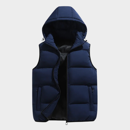 Isaac | Lichte Bodywarmer Heren | Gewatteerd, Comfortabel en Functioneel