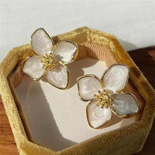 Lara | Elegante Romantische Bloemen Oorbellen voor Dames