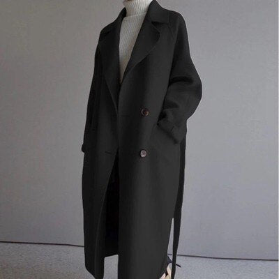 Dames Lange Winterjas | Elegante Warme Buitenkleding | Casual & Klassiek