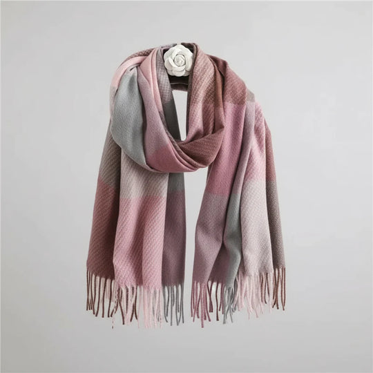 Lange Geruite Sjaal voor Dames | Ideaal voor het Koude Seizoen