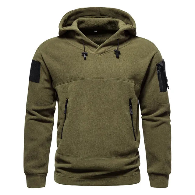 Outdoor Hoodie met Verstelbare Kraag voor Mannen | Ideaal voor Buitenactiviteiten