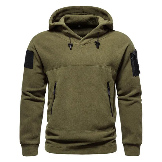 Outdoor Hoodie met Verstelbare Kraag voor Mannen | Ideaal voor Buitenactiviteiten