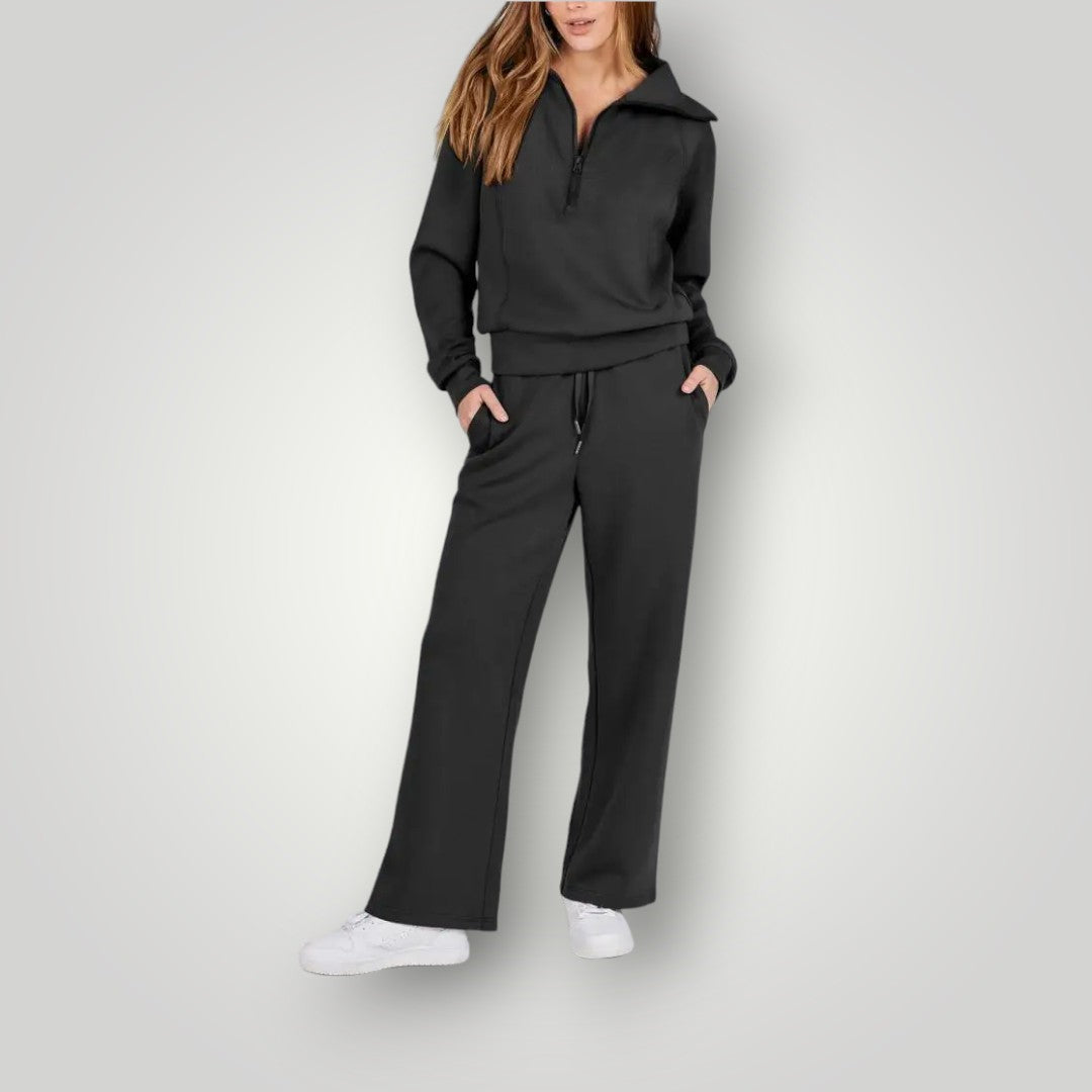 Dames Loungewear Set | Sweater & Broek | Zachte Stretchstof | Casual & Thuis
