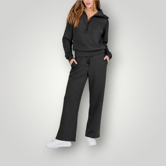 Dames Loungewear Set | Sweater & Broek | Zachte Stretchstof | Casual & Thuis