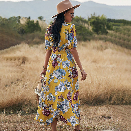 RAINA - Zomerjurk met Bloemenprint