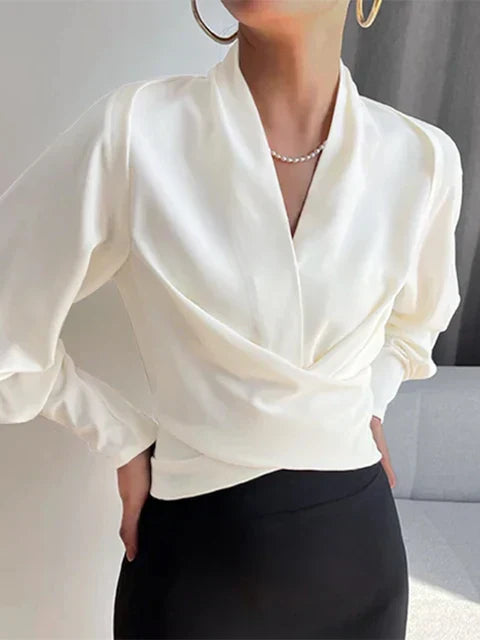 Celeste – Satijnen Blouse