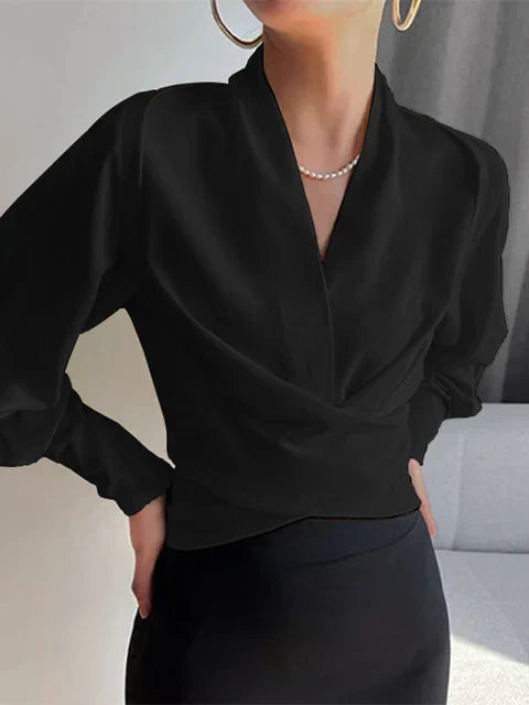 Celeste – Satijnen Blouse