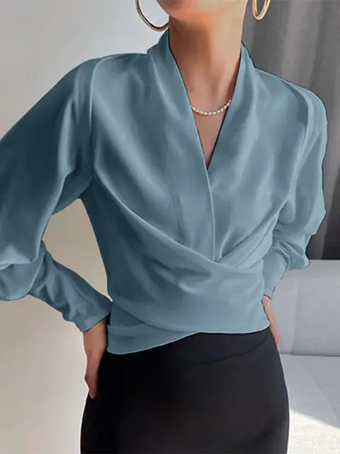Celeste – Satijnen Blouse