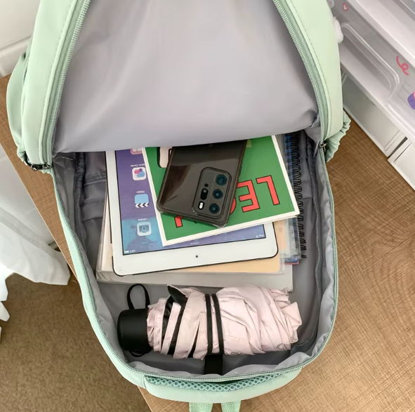 Waterdichte schoolrugzak met meerdere vakken