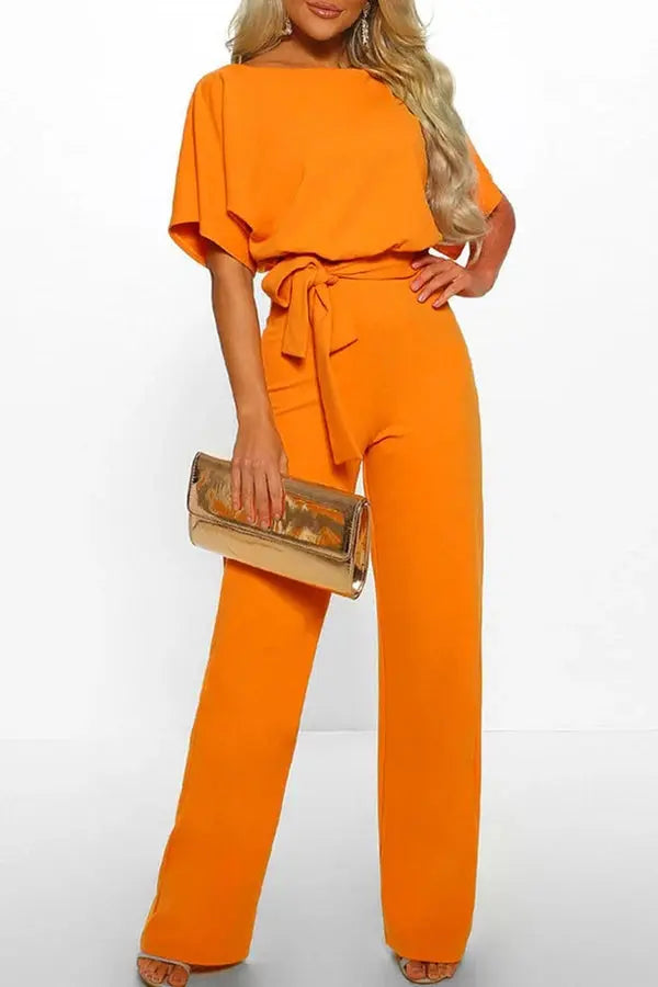 Donna | Elegante Jumpsuit met Strik | Chic & Comfortabel