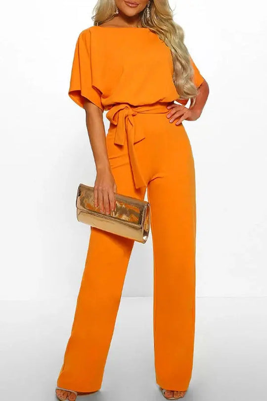 Donna | Elegante Jumpsuit met Strik | Chic & Comfortabel