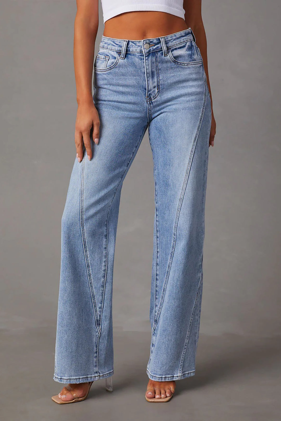 Vervagende Rechte Jeans